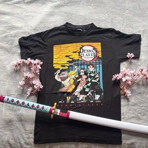 Demon Slayer: Kimetsu No Yaiba Group Poster T-Shirt